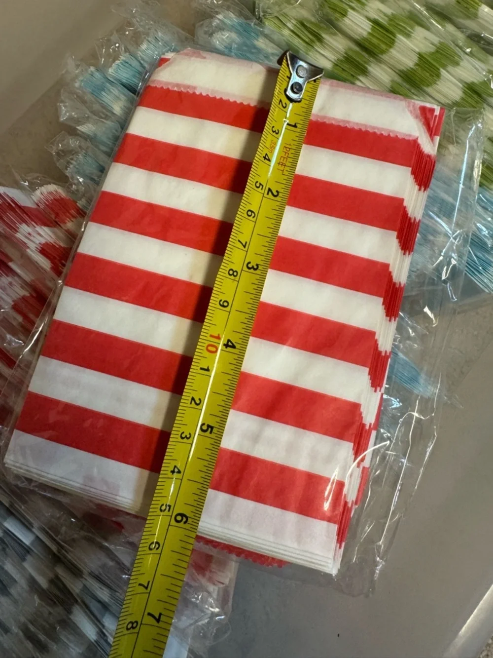 PICK YOUR PLUM multiple packs of Striped single serve striped bags